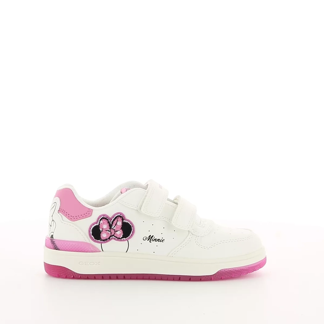 Image (2) de la chaussures Geox - Baskets Blanc en Cuir synthétique