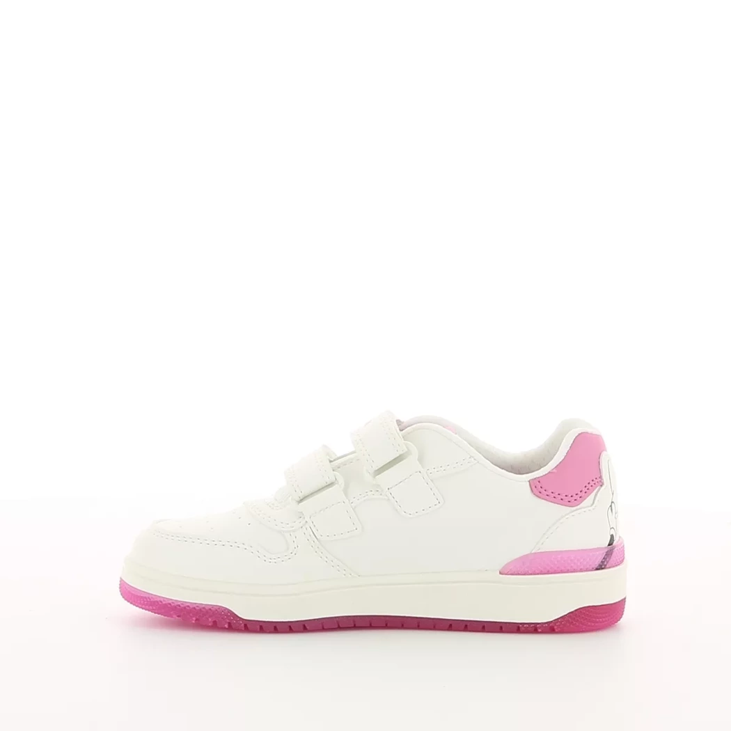 Image (4) de la chaussures Geox - Baskets Blanc en Cuir synthétique
