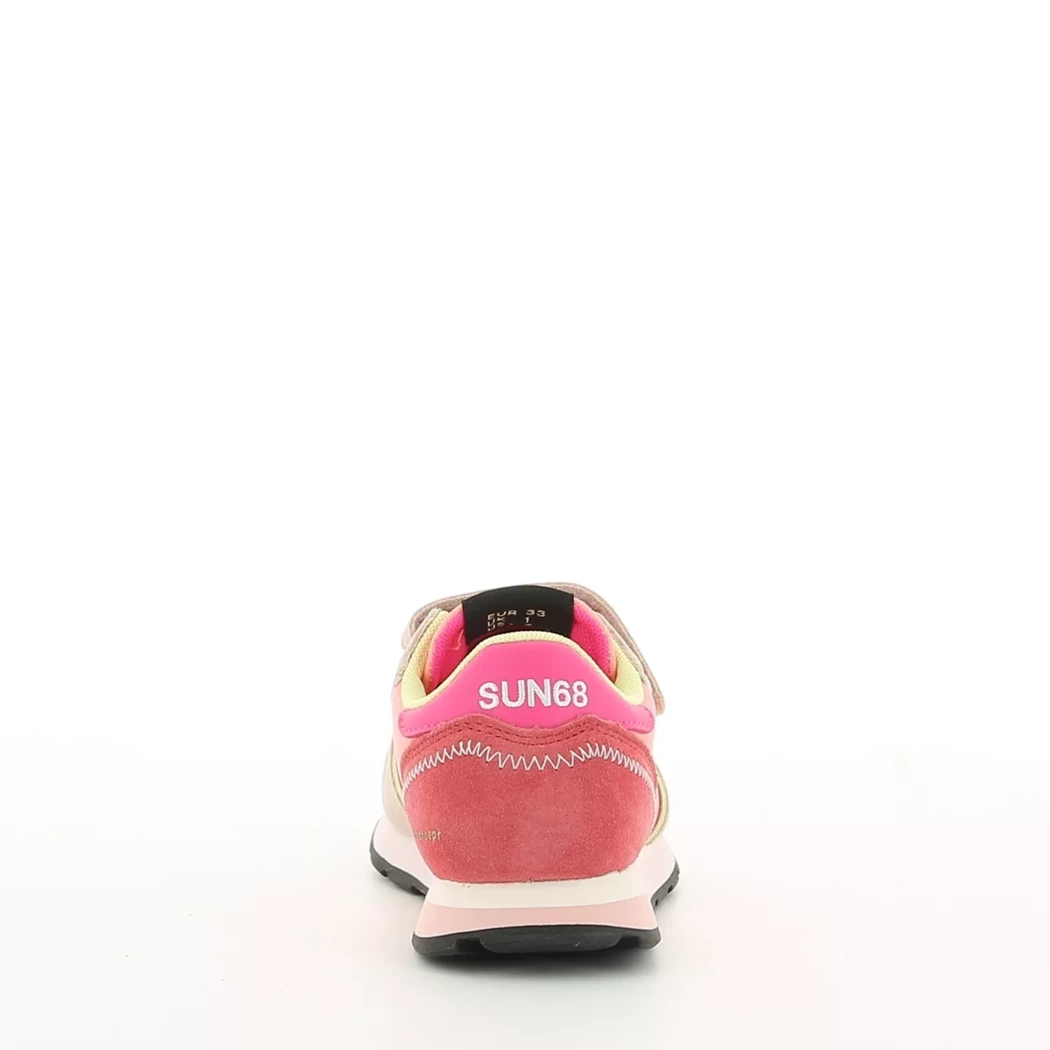 Image (3) de la chaussures Sun68 - Baskets Rose en Textile Image (3) de la chaussures Sun68 - Baskets Rose en Textile
