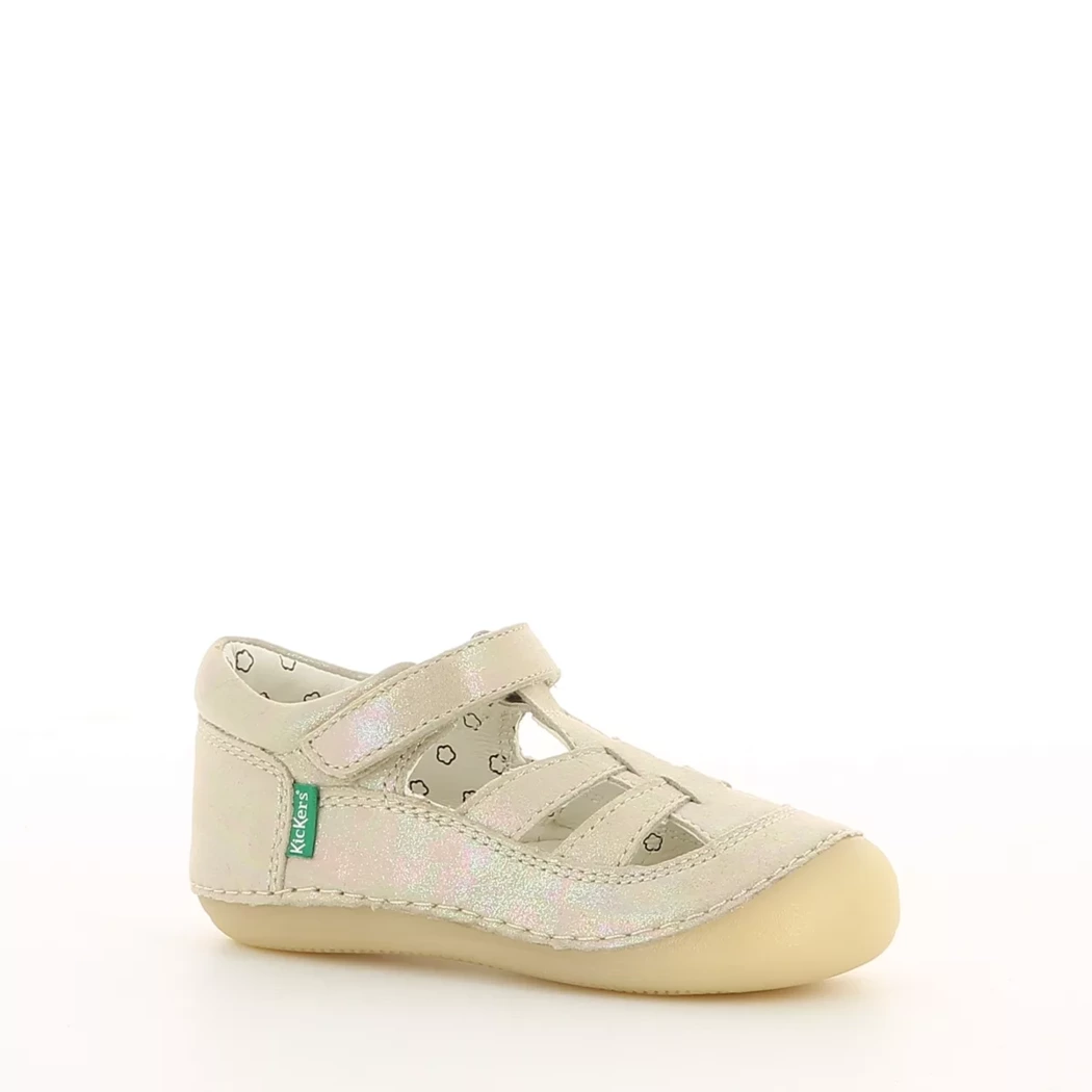 Image (1) de la chaussures Kickers - Bottines ouvertes Beige en Cuir nubuck Image (1) de la chaussures Kickers - Bottines ouvertes Beige en Cuir nubuck