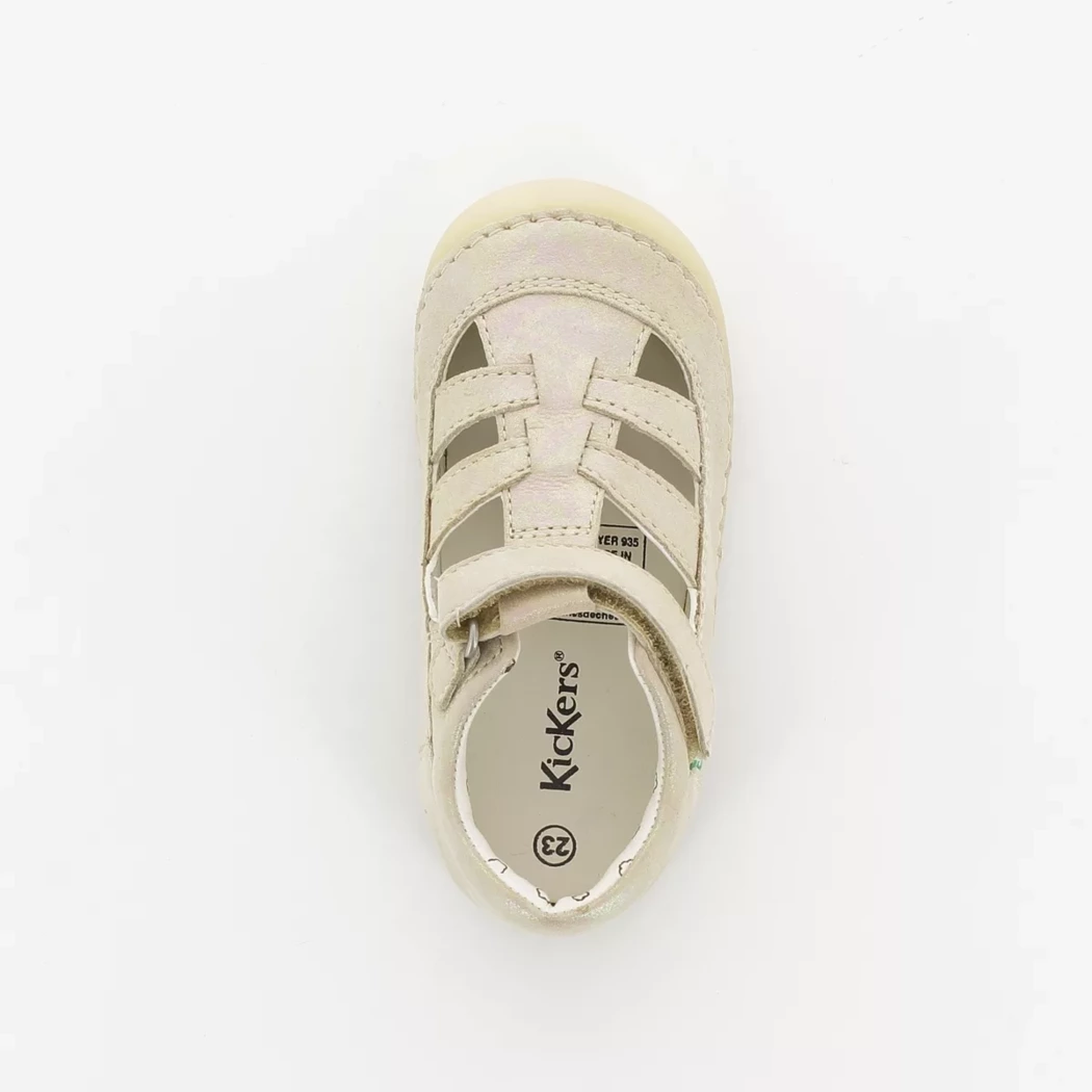 Image (6) de la chaussures Kickers - Bottines ouvertes Beige en Cuir nubuck Image (6) de la chaussures Kickers - Bottines ouvertes Beige en Cuir nubuck