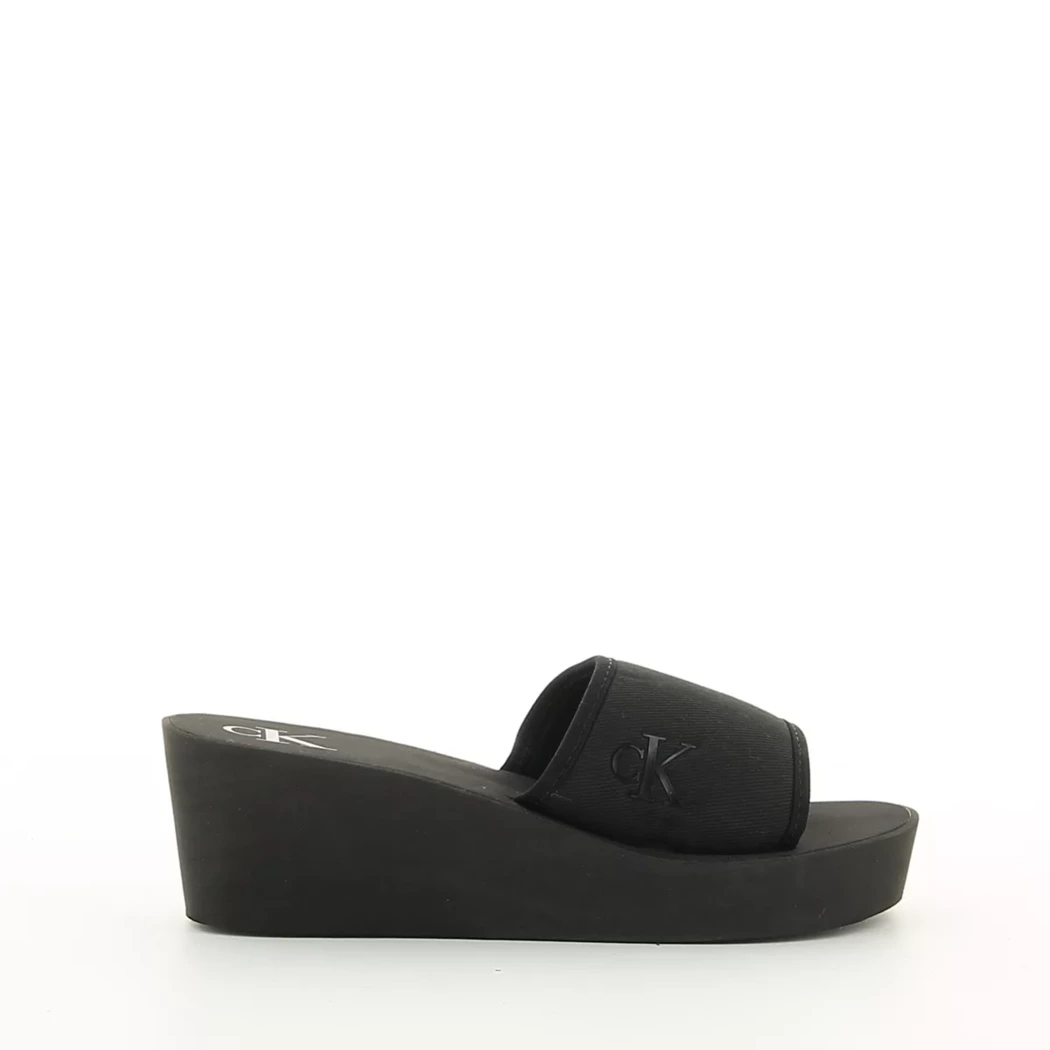Image (2) de la chaussures Calvin Klein - Tongs et Plage Noir en Textile Image (2) de la chaussures Calvin Klein - Tongs et Plage Noir en Textile