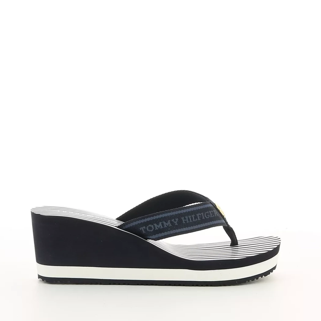 Image (2) de la chaussures Tommy Hilfiger - Mules et Sabots Bleu en Textile Image (2) de la chaussures Tommy Hilfiger - Mules et Sabots Bleu en Textile