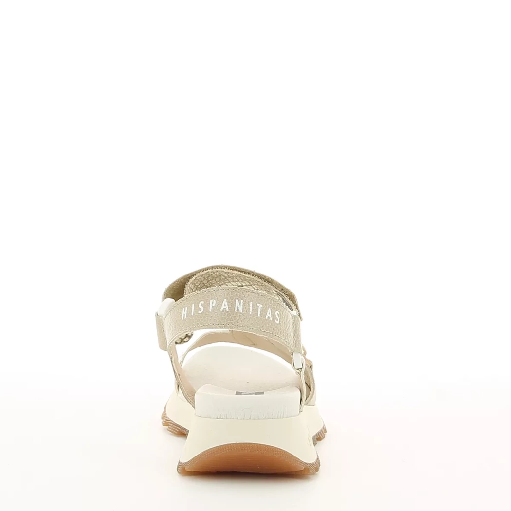 Image (3) de la chaussures Hispanitas - Sandales et Nu-Pieds Beige en Cuir