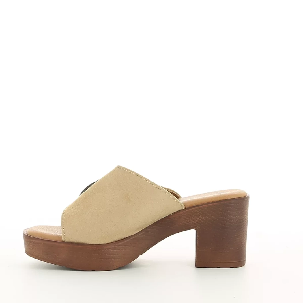 Image (4) de la chaussures Paloma Totem - Mules et Sabots Beige en Cuir synthétique Image (4) de la chaussures Paloma Totem - Mules et Sabots Beige en Cuir synthétique