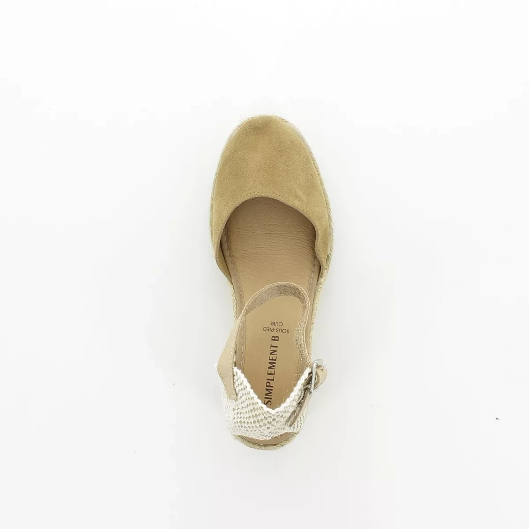 Image (6) de la chaussures Simplement B - Escarpins Taupe en Cuir nubuck Image (6) de la chaussures Simplement B - Escarpins Taupe en Cuir nubuck