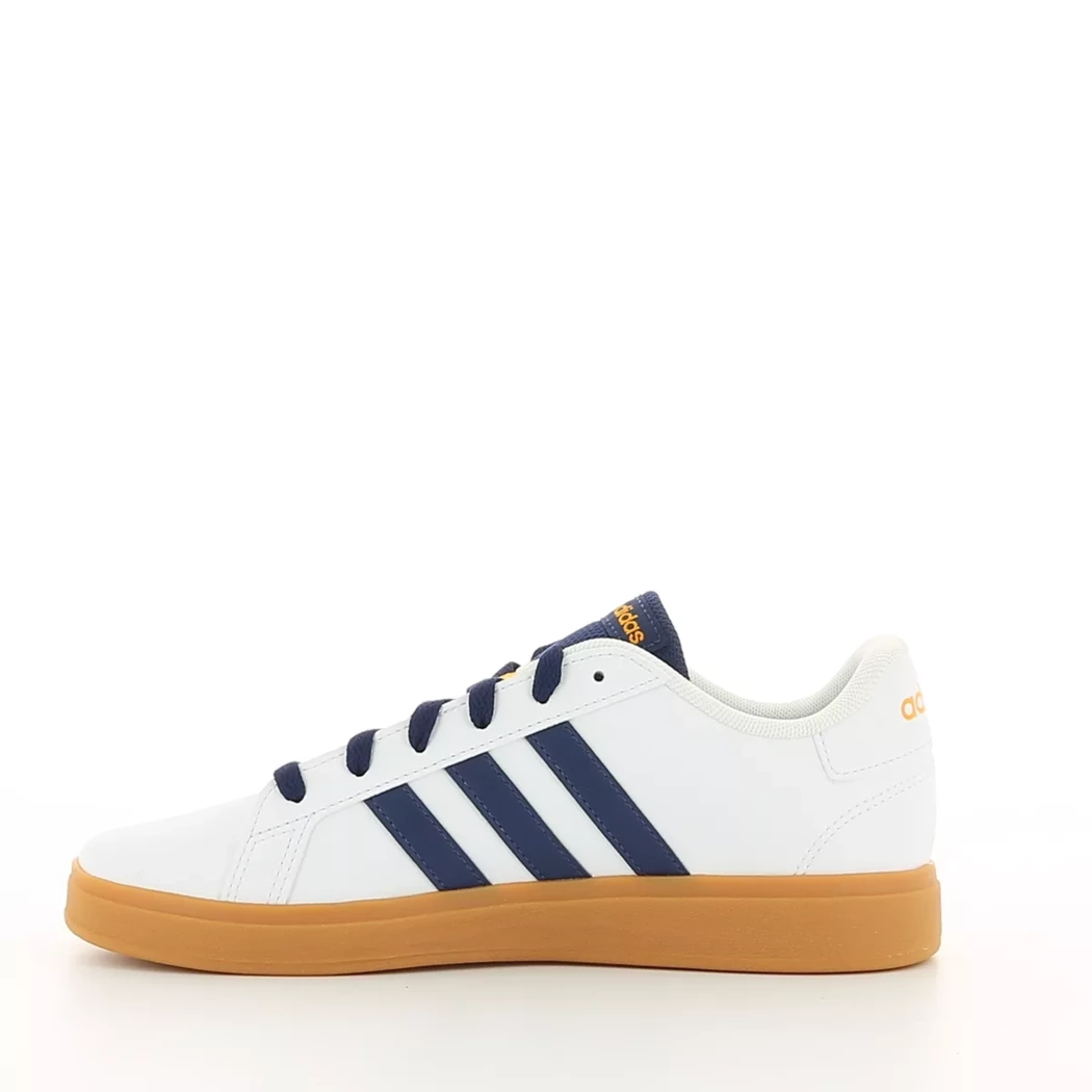 Image (4) de la chaussures Adidas - Baskets Blanc en Cuir synthétique