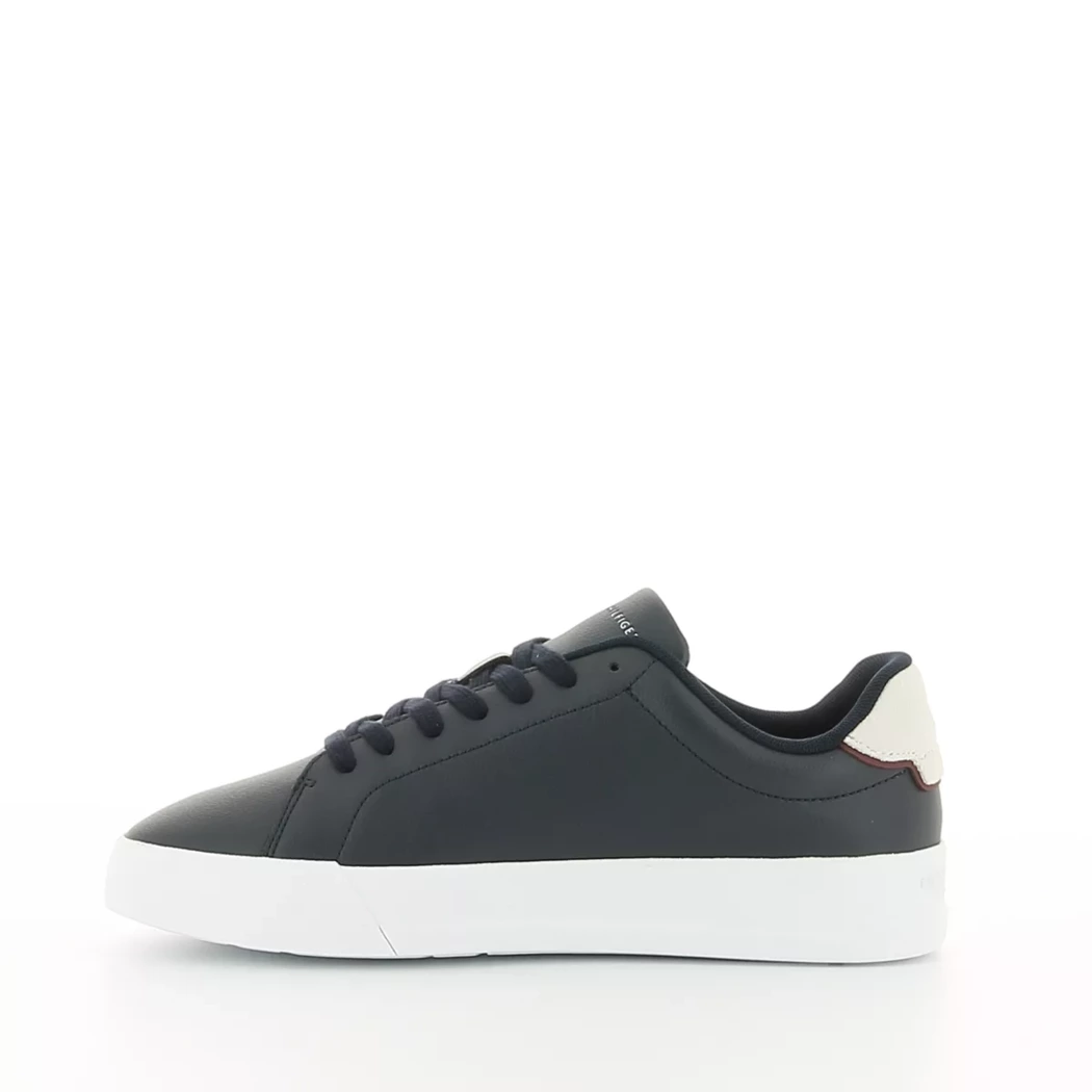 Image (4) de la chaussures Tommy Hilfiger - Baskets Bleu en Cuir