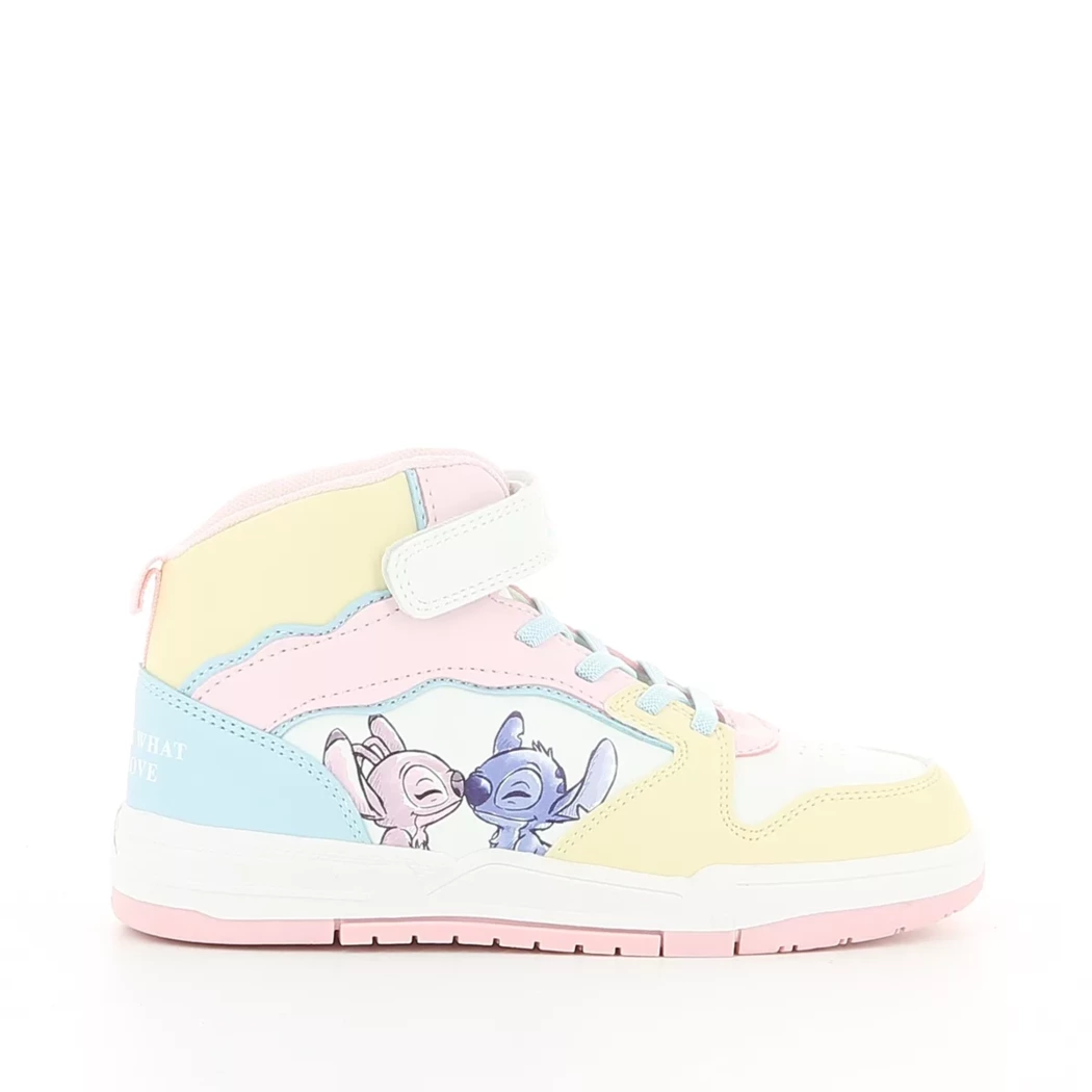 Image (2) de la chaussures Stitch - Baskets Multicolore en Cuir synthétique Image (2) de la chaussures Stitch - Baskets Multicolore en Cuir synthétique
