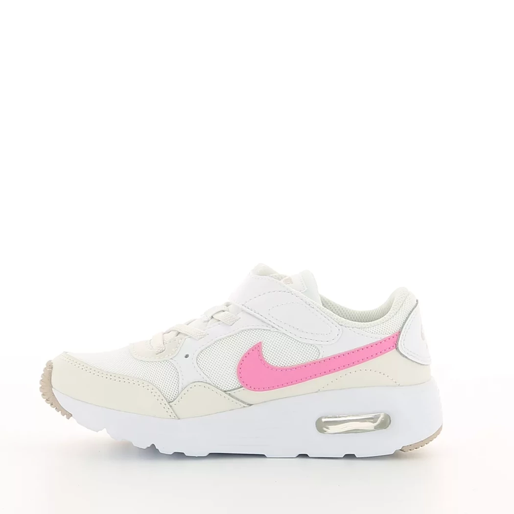 Image (4) de la chaussures Nike - Baskets Blanc en Textile
