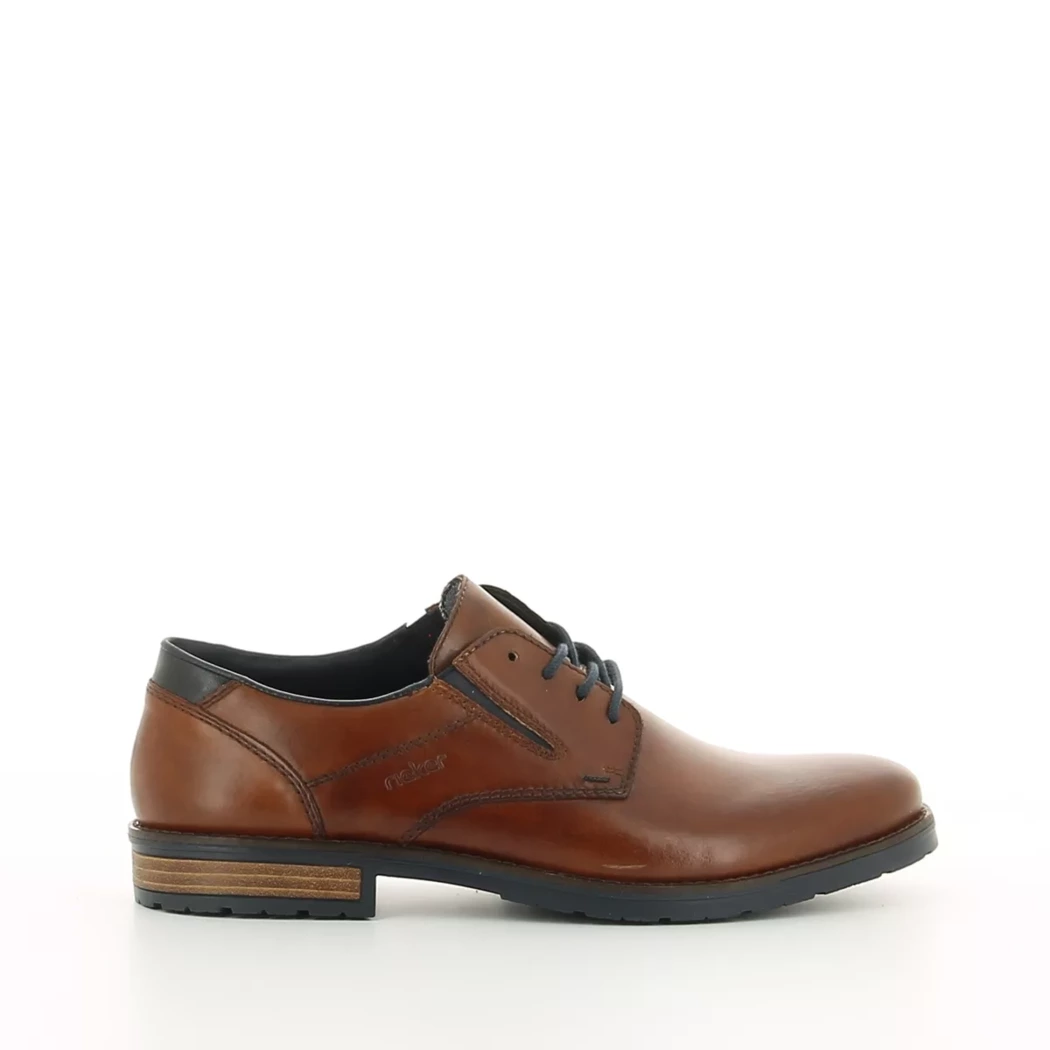 Image (2) de la chaussures Rieker - Chaussures à lacets Cuir naturel / Cognac en Cuir