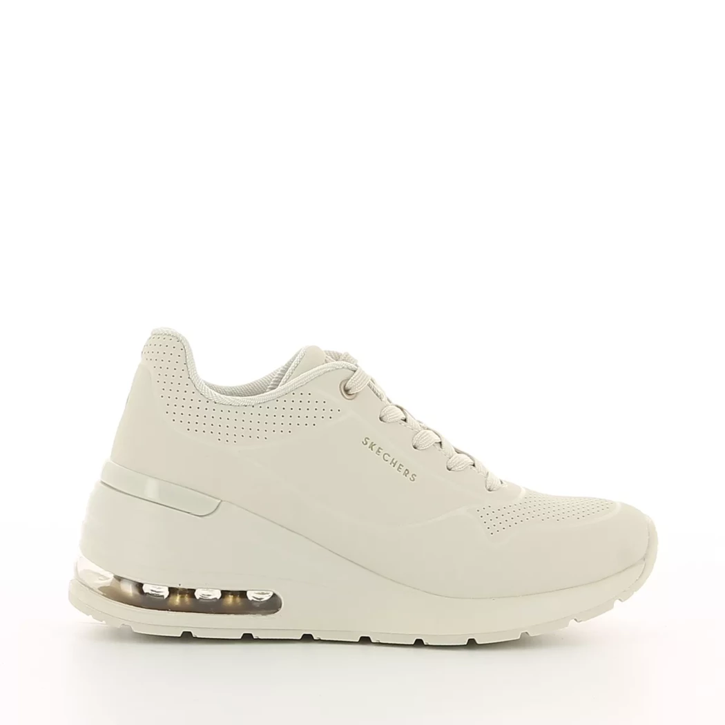 Image (2) de la chaussures Skechers - Baskets Blanc en Cuir synthétique