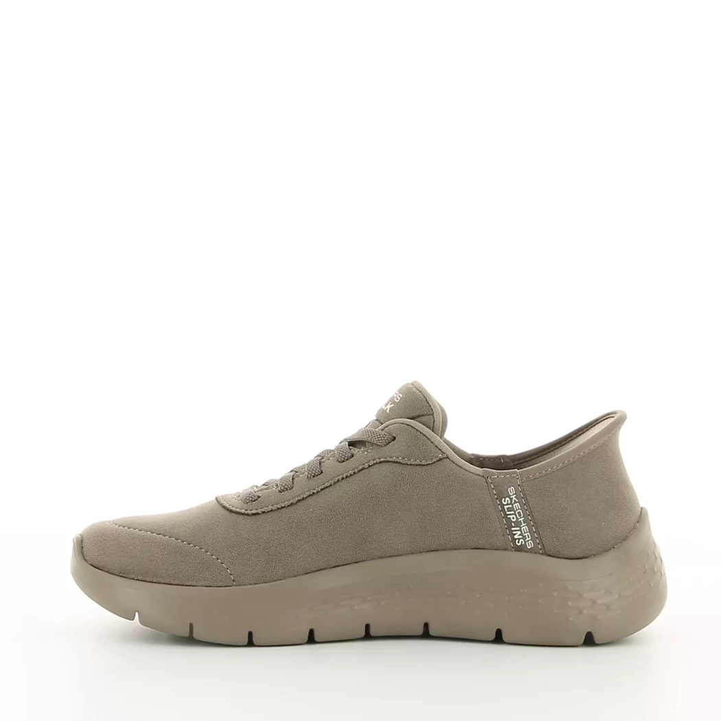 Image (4) de la chaussures Skechers - Baskets Taupe en Cuir synthétique Image (4) de la chaussures Skechers - Baskets Taupe en Cuir synthétique