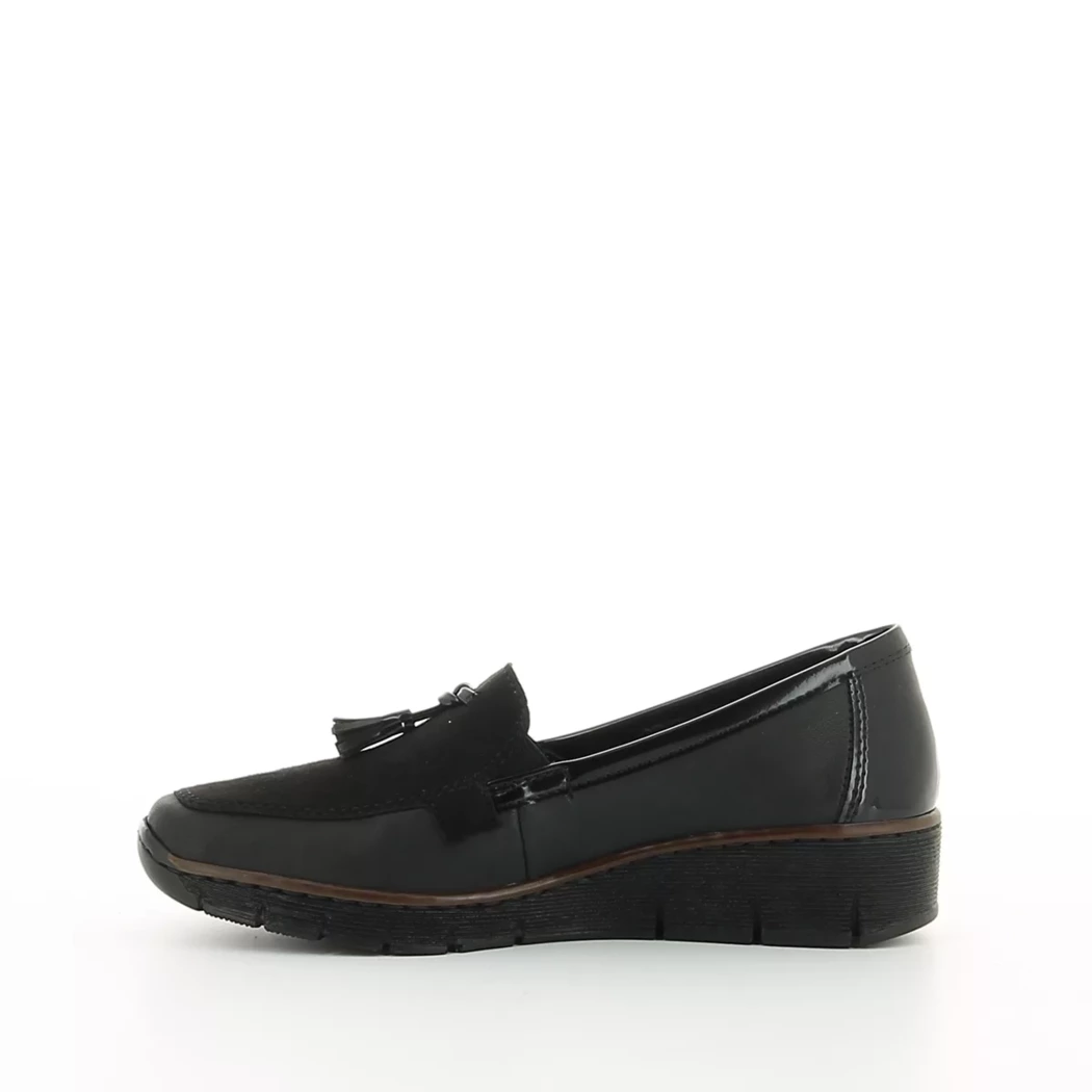 Image (4) de la chaussures Rieker - Mocassins Noir en Cuir
