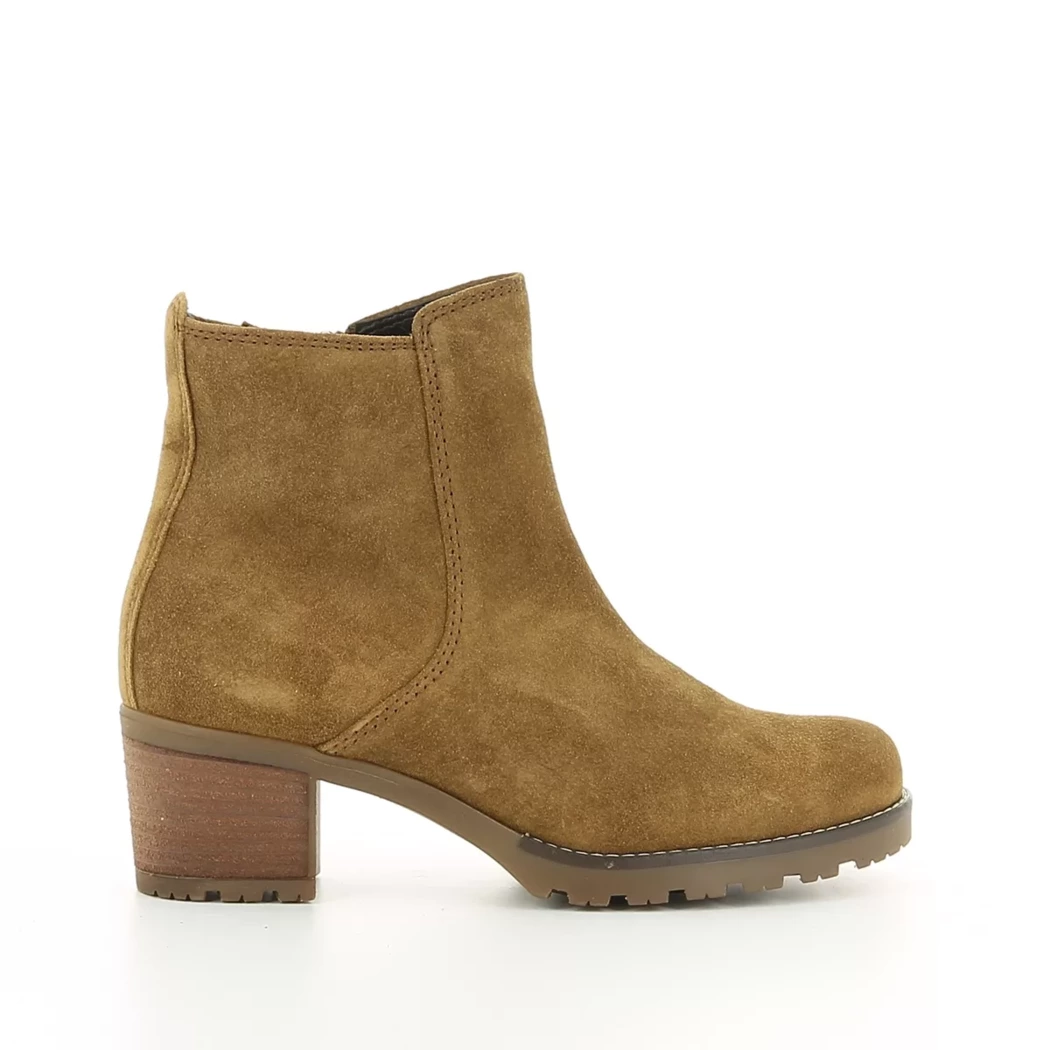 Image (2) de la chaussures Gabor - Boots Cuir naturel / Cognac en Cuir nubuck