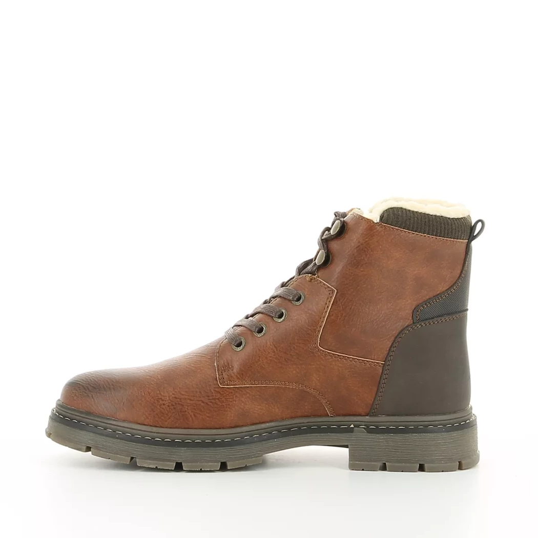 Image (4) de la chaussures Off Road - Bottines Cuir naturel / Cognac en Cuir synthétique Image (4) de la chaussures Off Road - Bottines Cuir naturel / Cognac en Cuir synthétique