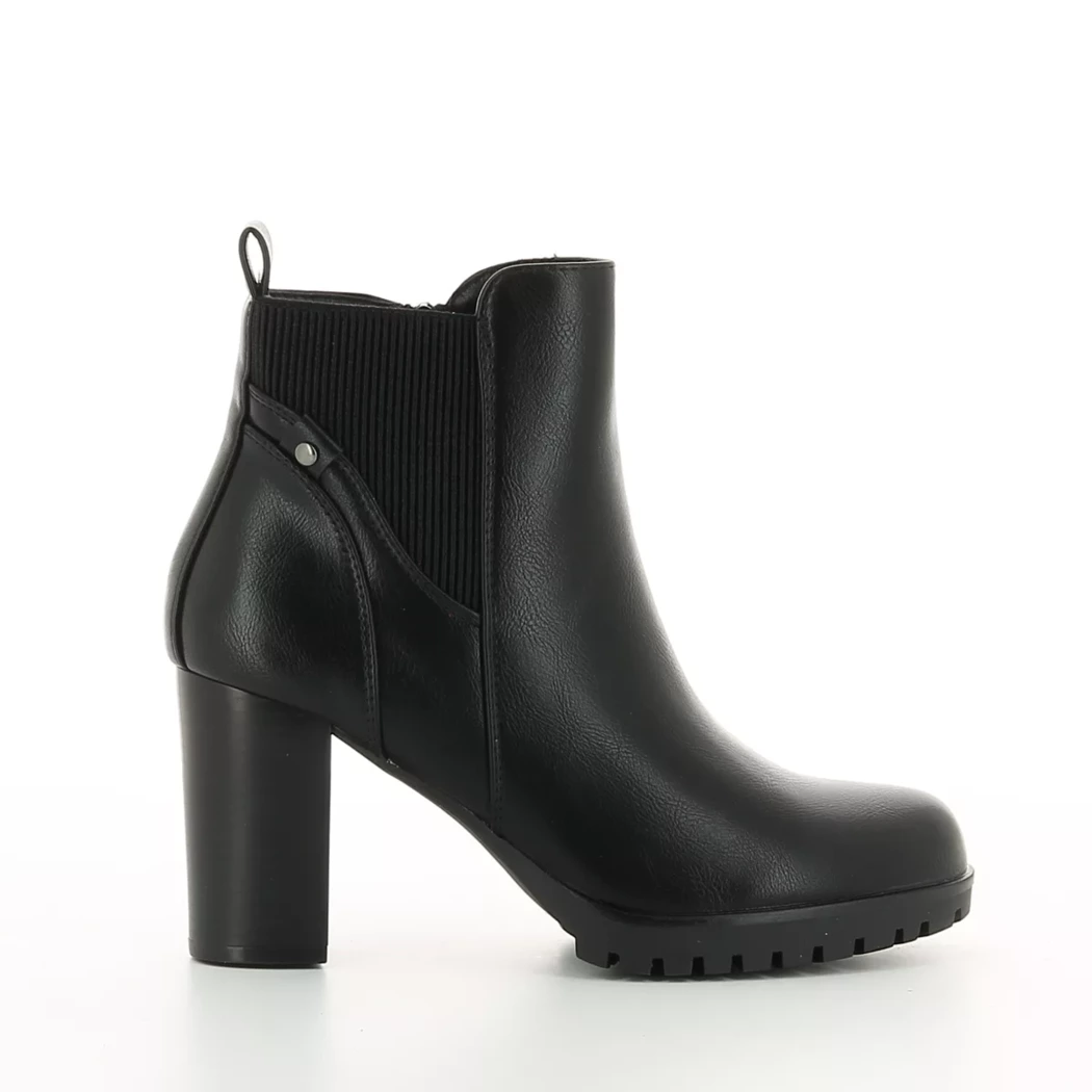 Image (2) de la chaussures Smart Standard - Boots Noir en Cuir synthétique
