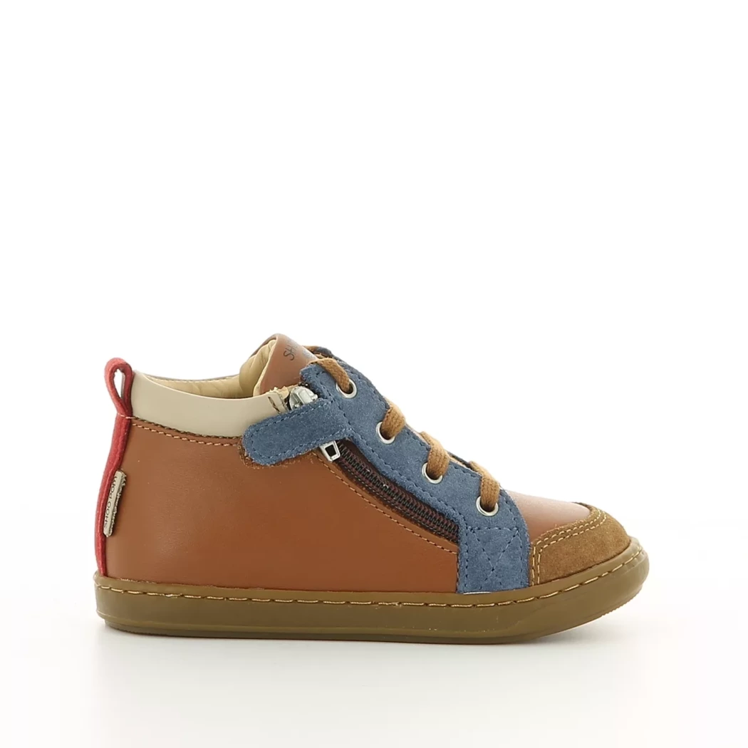Image (2) de la chaussures Shoo pom - Bottines Cuir naturel / Cognac en Cuir Image (2) de la chaussures Shoo pom - Bottines Cuir naturel / Cognac en Cuir