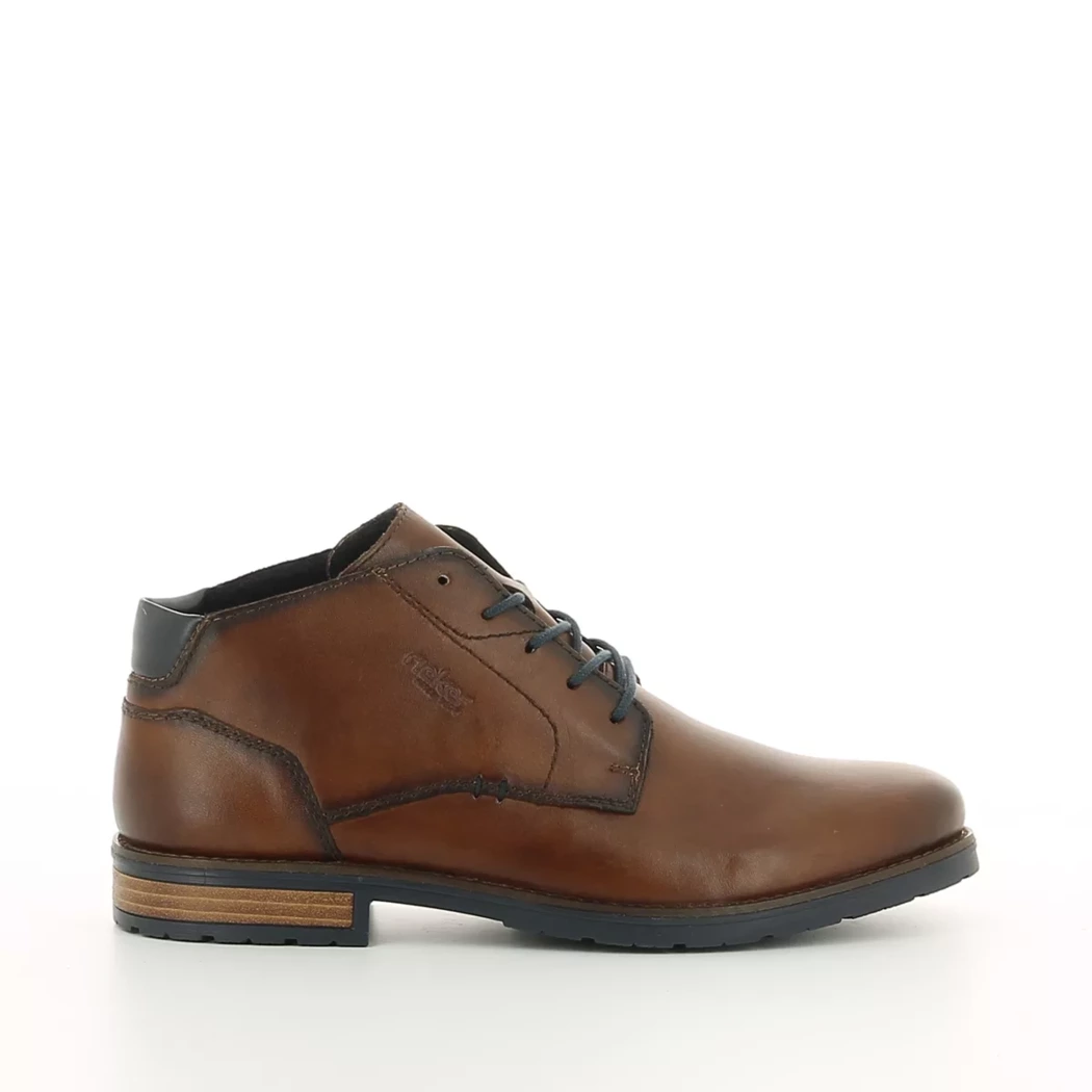 Image (2) de la chaussures Rieker - Bottines Cuir naturel / Cognac en Cuir Image (2) de la chaussures Rieker - Bottines Cuir naturel / Cognac en Cuir