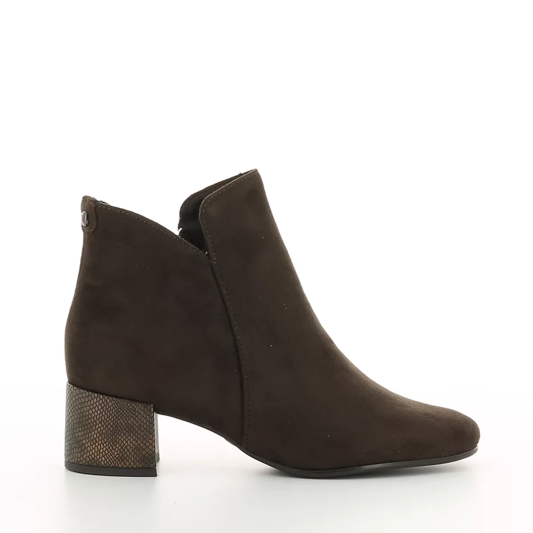 Image (2) de la chaussures Tamaris - Boots Marron en Cuir synthétique