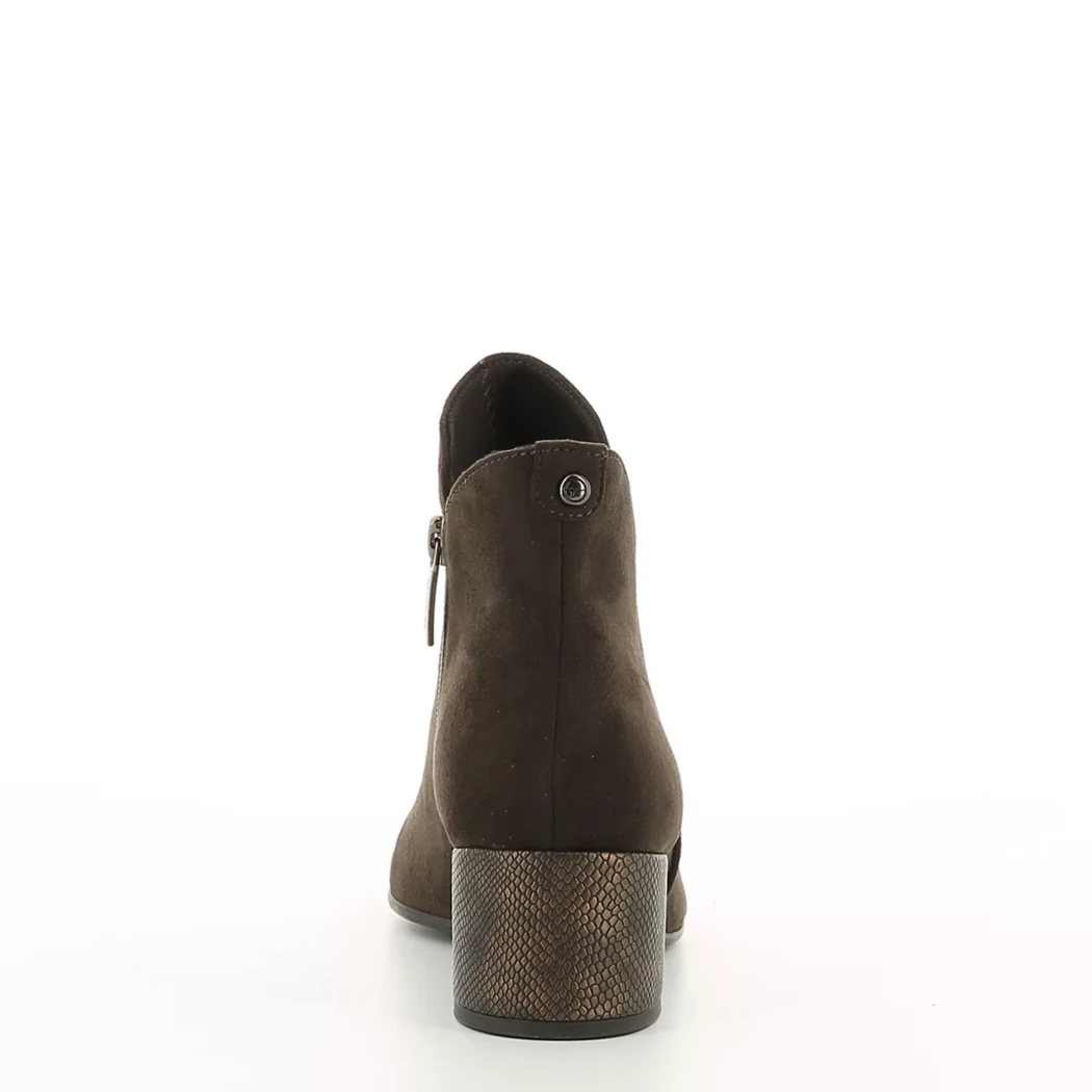Image (3) de la chaussures Tamaris - Boots Marron en Cuir synthétique
