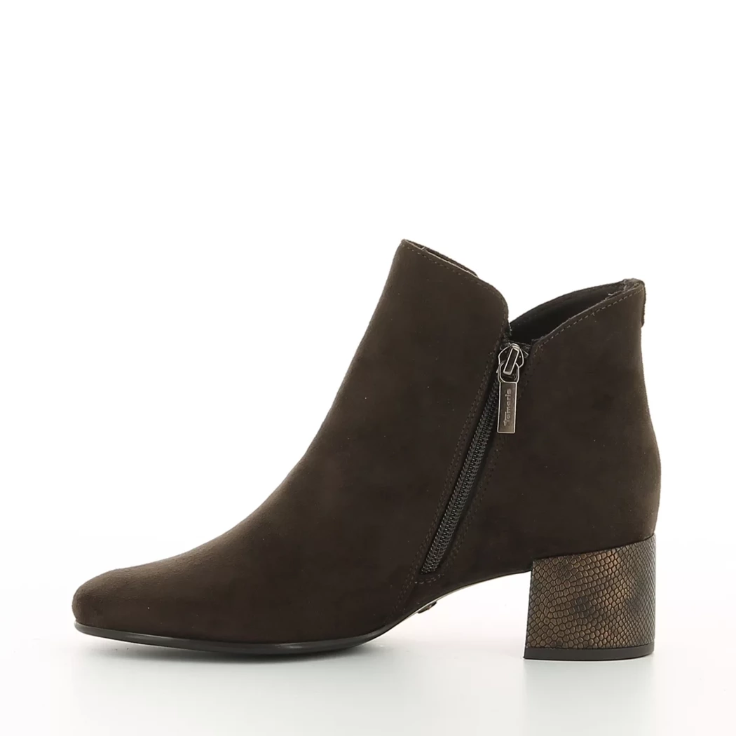 Image (4) de la chaussures Tamaris - Boots Marron en Cuir synthétique