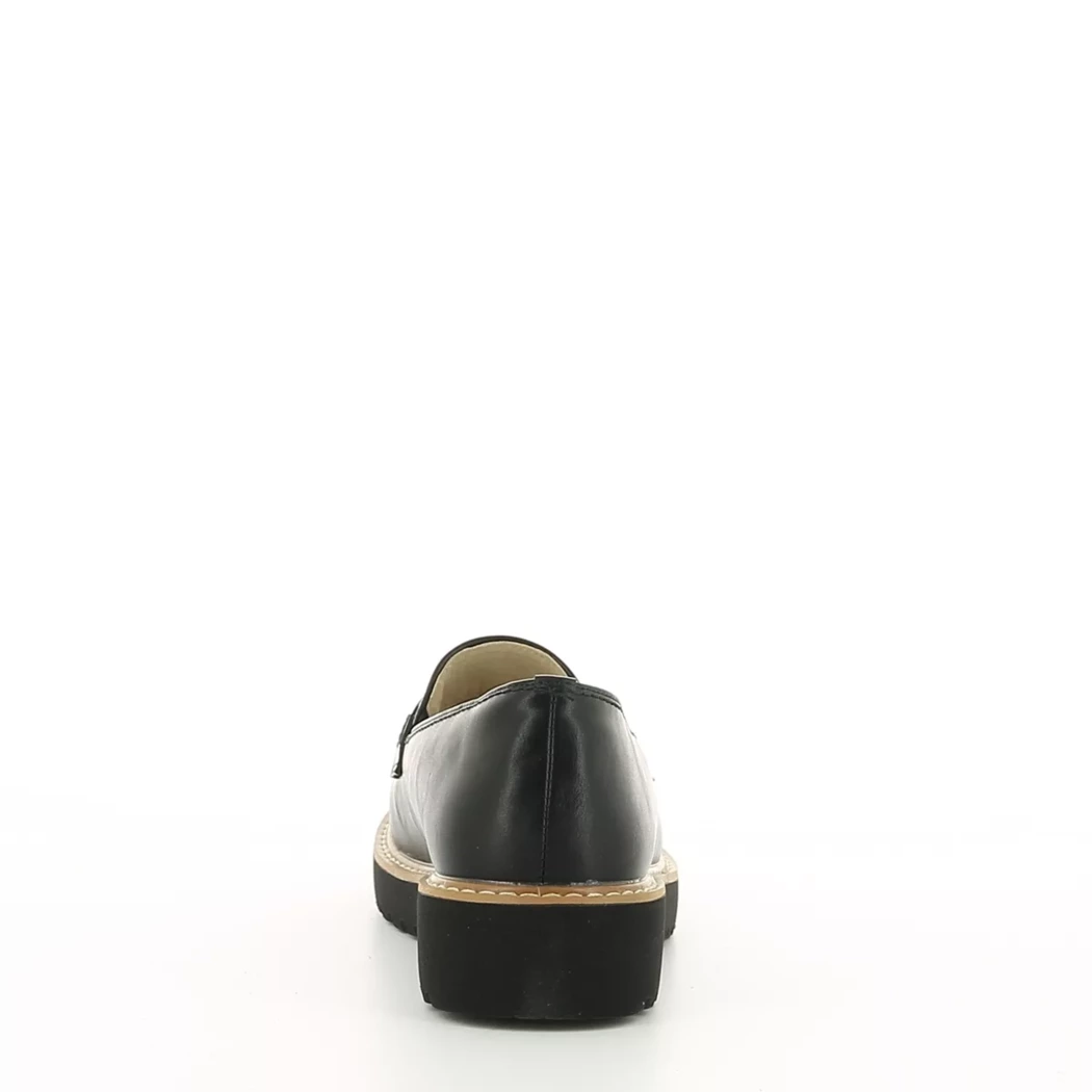 Image (3) de la chaussures Paloma Totem - Mocassins Noir en Cuir synthétique