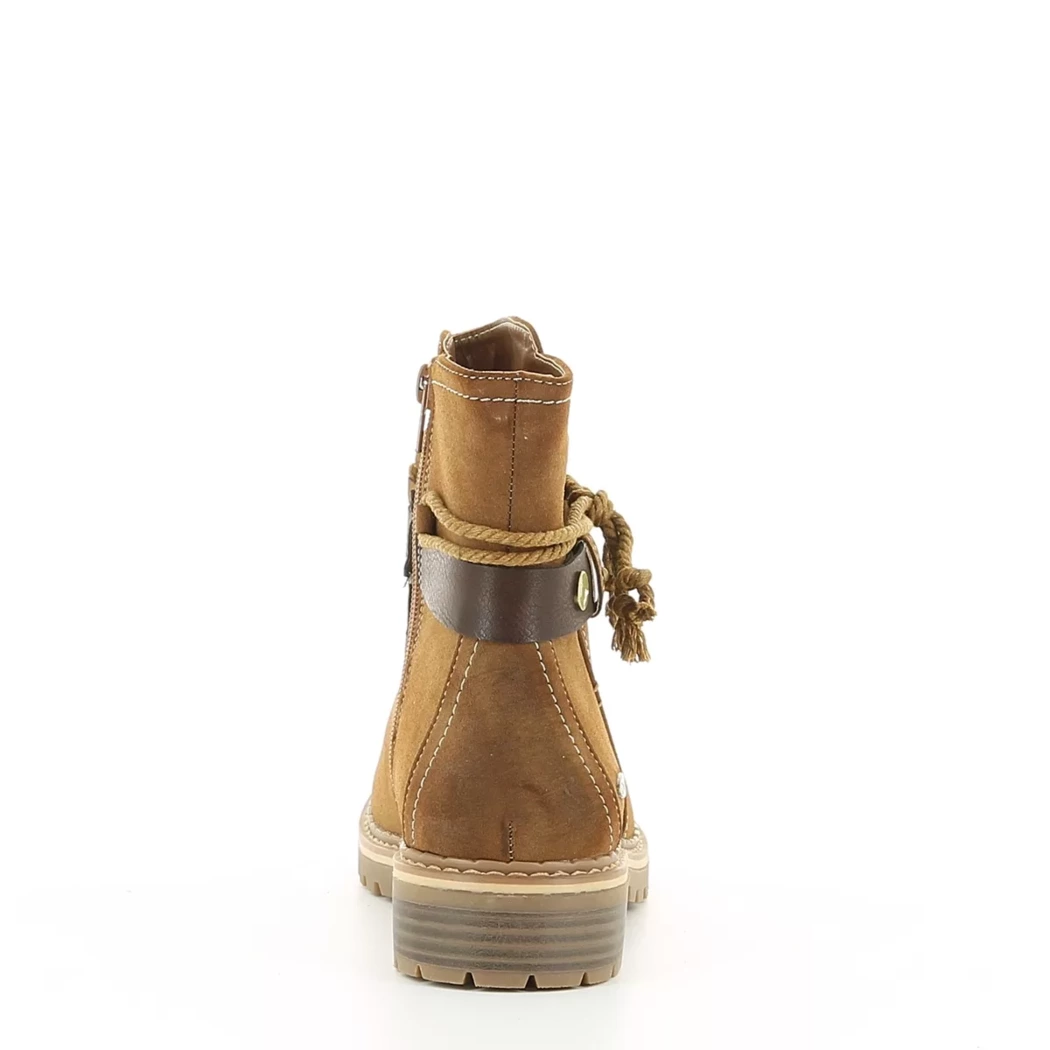 Image (3) de la chaussures Cimarron - Boots Cuir naturel / Cognac en Cuir synthétique