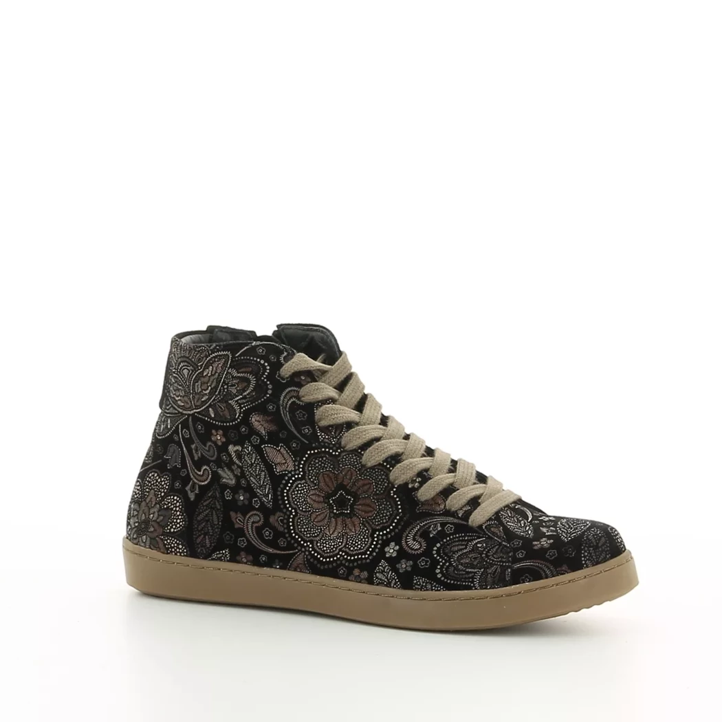 Image (1) de la chaussures Diabolo Studio - Bottines Noir en Cuir nubuck