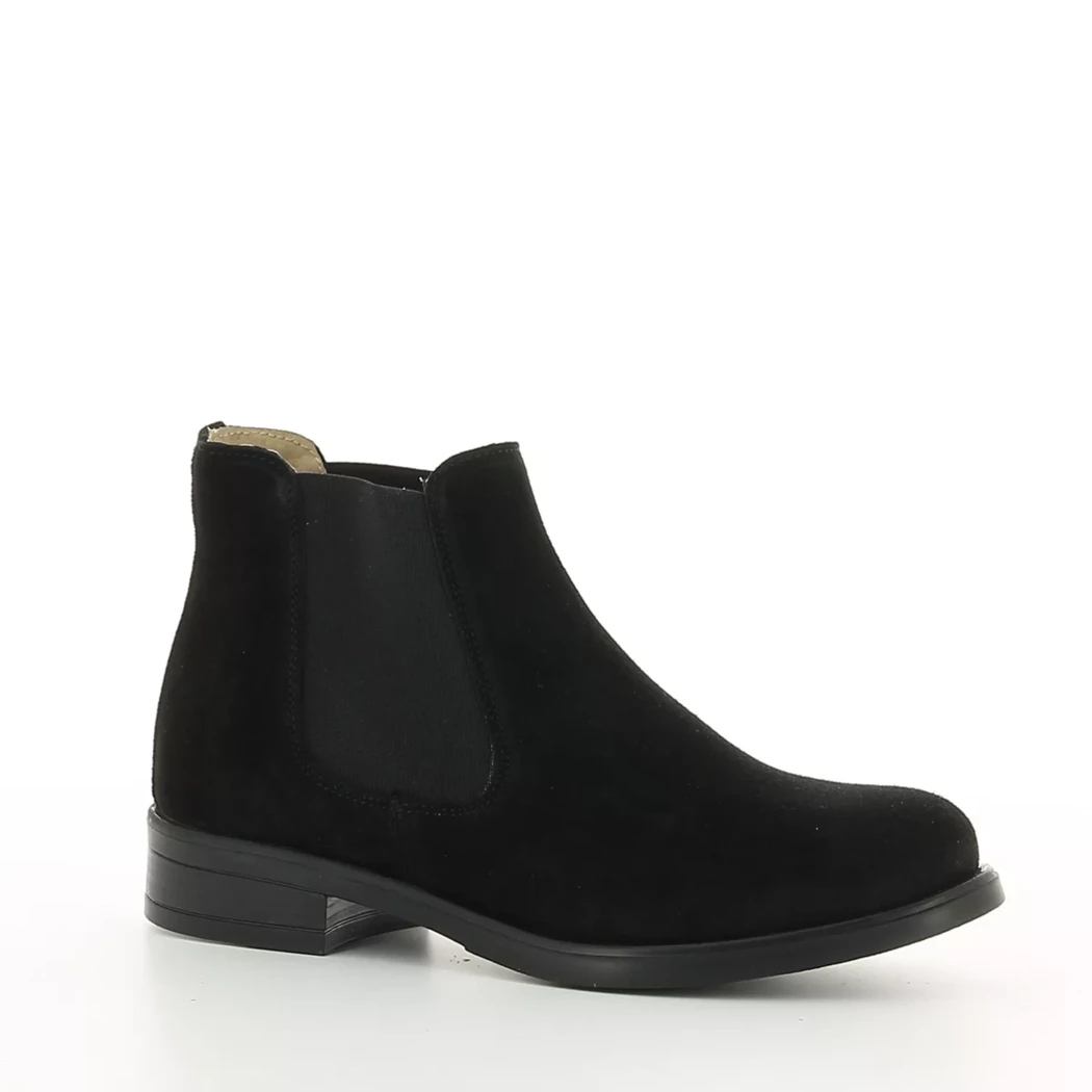 Image (1) de la chaussures Alternative - Boots Noir en Cuir nubuck