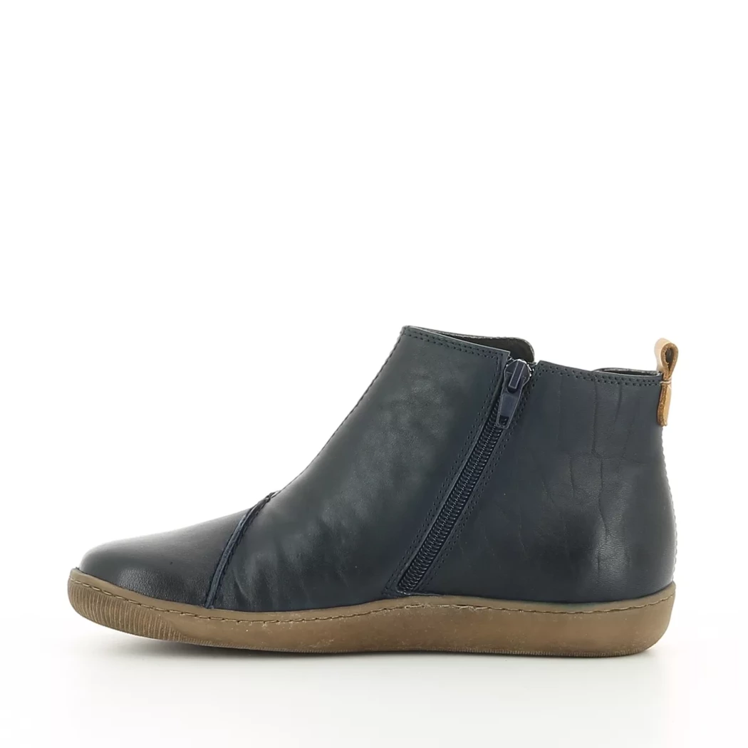 Image (4) de la chaussures Diabolo Studio - Boots Bleu en Cuir