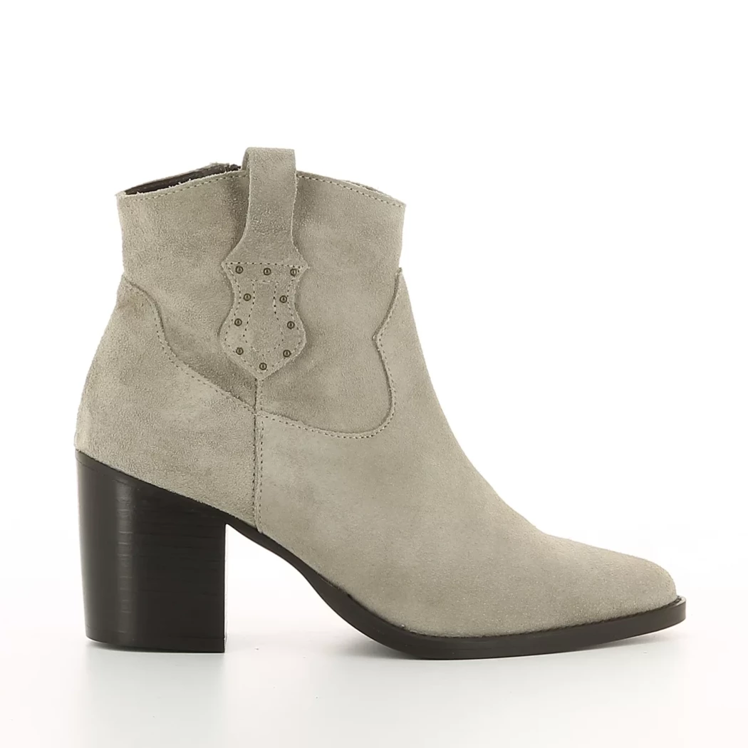 Image (2) de la chaussures Free Monday - Boots Beige en Cuir Image (2) de la chaussures Free Monday - Boots Beige en Cuir