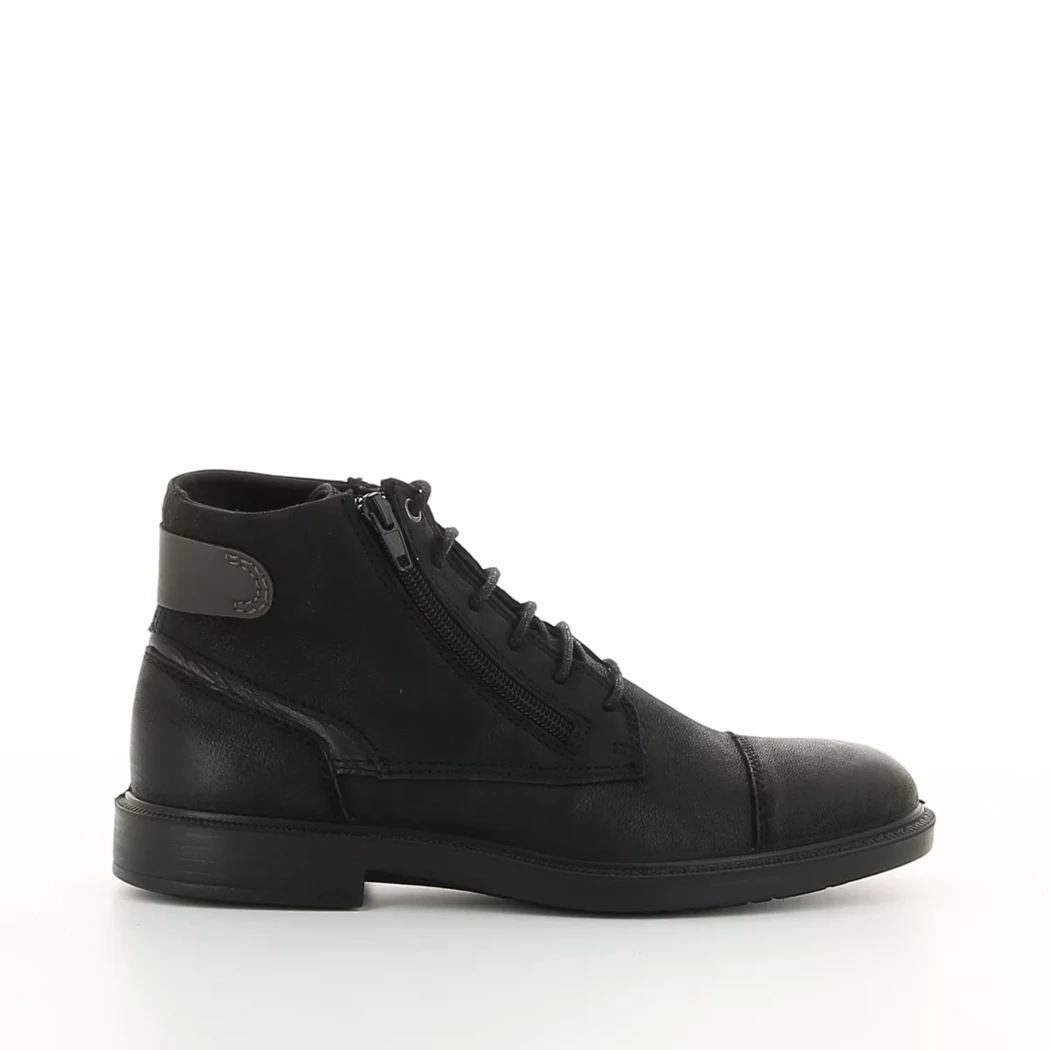 Image (2) de la chaussures Trek Stone - Bottines Noir en Cuir Image (2) de la chaussures Trek Stone - Bottines Noir en Cuir