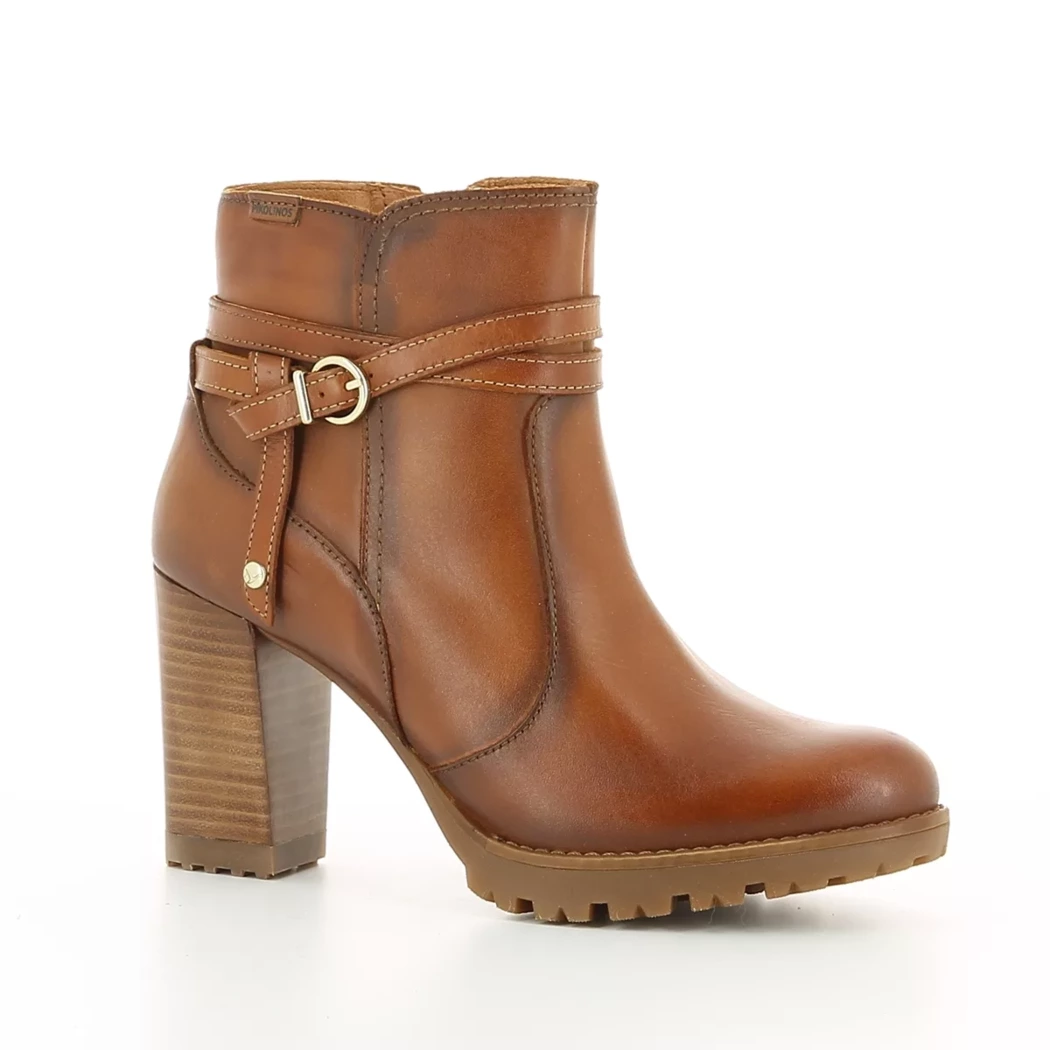 Image (1) de la chaussures Pikolinos - Boots Cuir naturel / Cognac en Cuir
