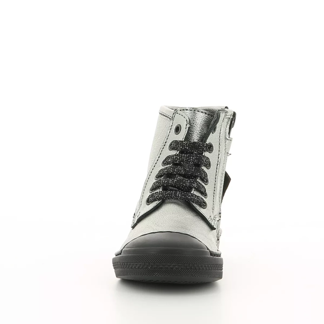 Image (5) de la chaussures Pretty Shoes - Bottines Argent en Cuir