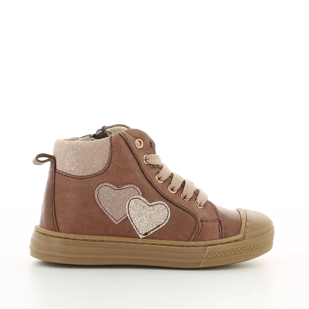 Image (2) de la chaussures Pretty Shoes - Bottines Rose en Cuir Image (2) de la chaussures Pretty Shoes - Bottines Rose en Cuir