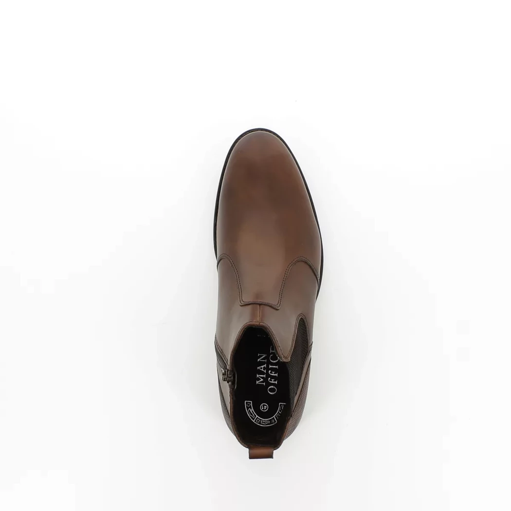 Image (6) de la chaussures Midtown District - Boots Marron en Cuir