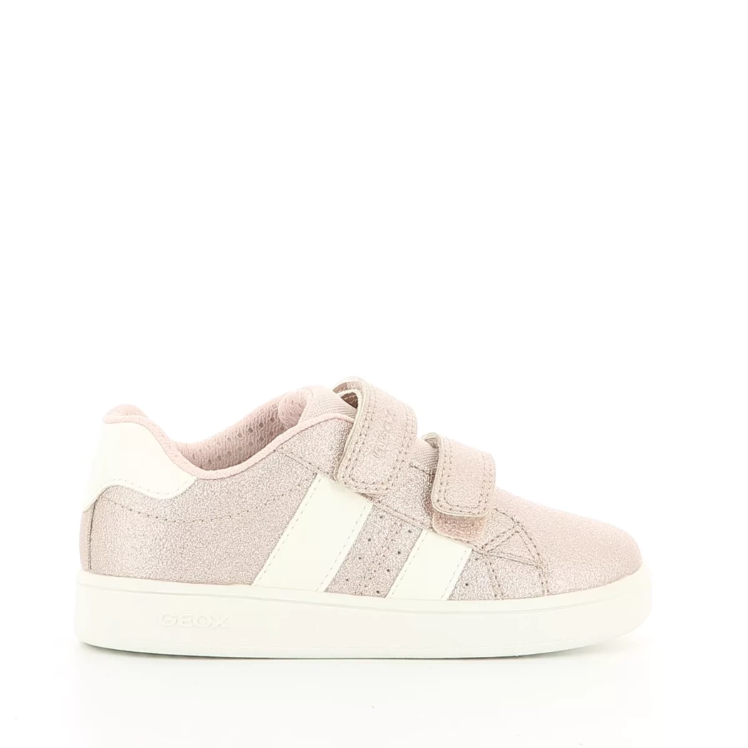 Image (2) de la chaussures Geox - Baskets Rose en Cuir synthétique