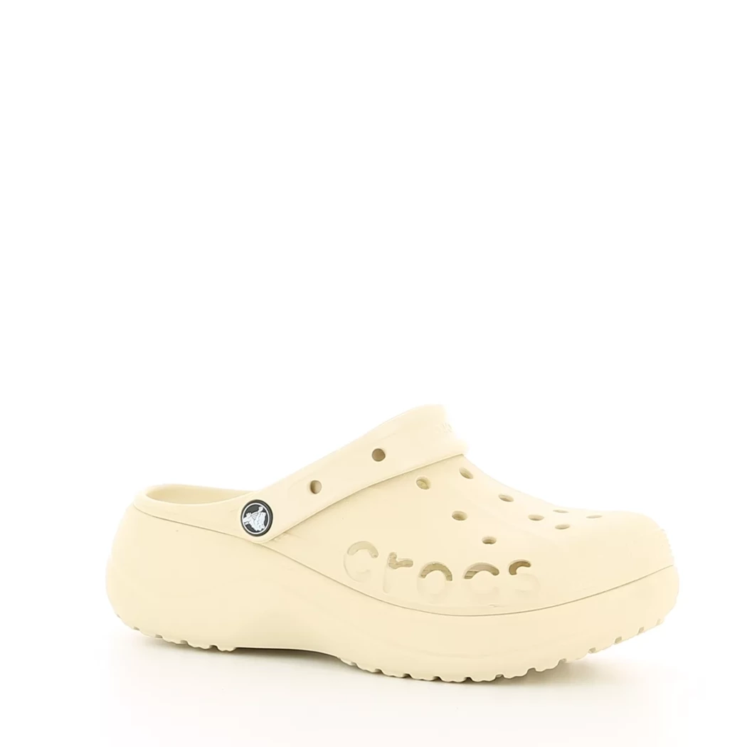 Image (1) de la chaussures Crocs - Mules et Sabots Beige en Caoutchouc