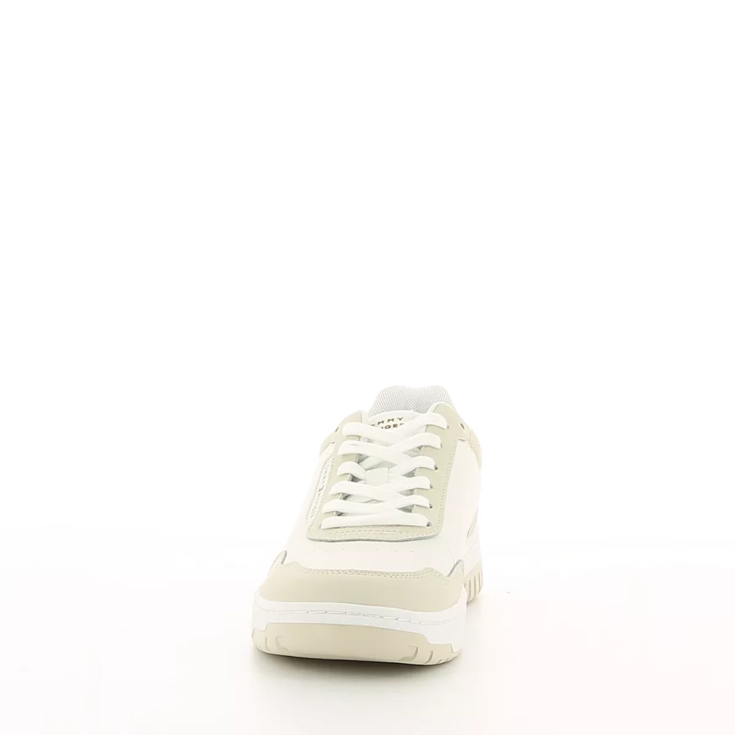 Image (5) de la chaussures Tommy Hilfiger - Baskets Beige en Cuir