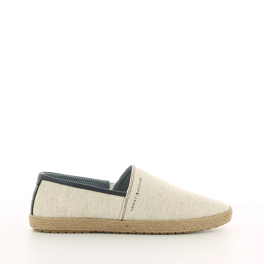 Image (2) de la chaussures Tommy Hilfiger - Espadrilles Blanc en Textile