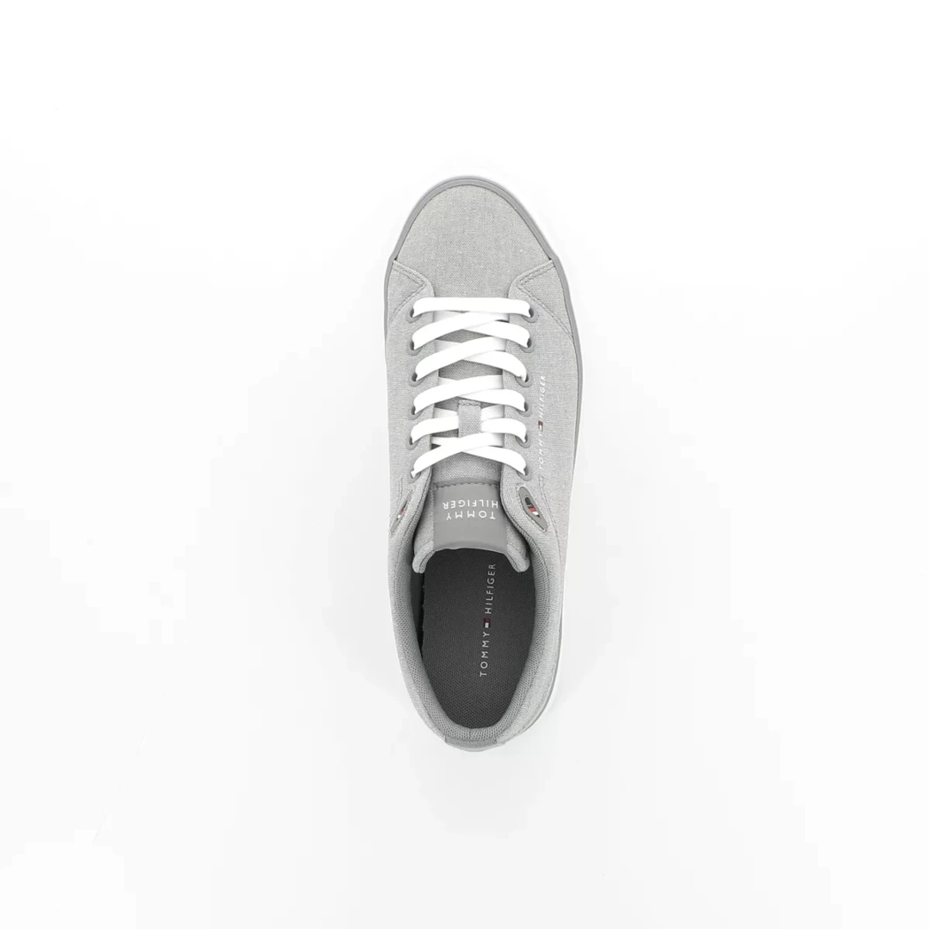 Image (6) de la chaussures Tommy Hilfiger - Baskets Gris en Textile