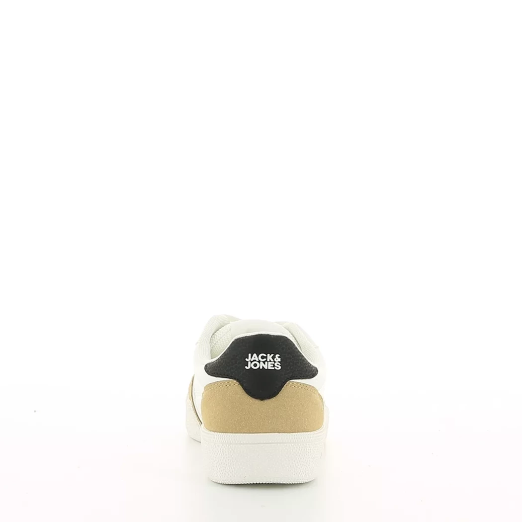 Image (3) de la chaussures Jack & Jones - Baskets Blanc en Cuir synthétique