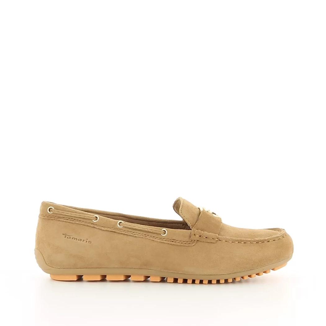 Image (2) de la chaussures Tamaris - Mocassins Cuir naturel / Cognac en Cuir nubuck
