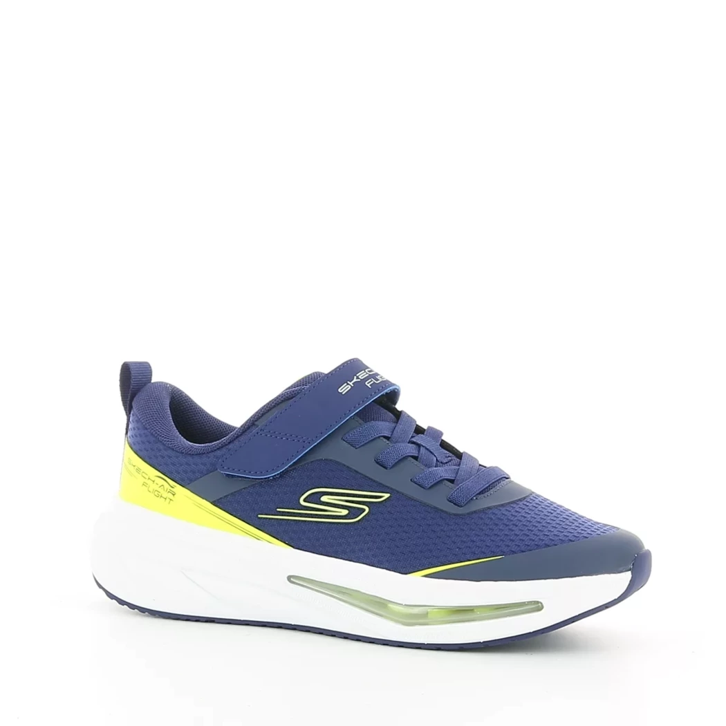 Image (1) de la chaussures Skechers - Baskets Bleu en Textile