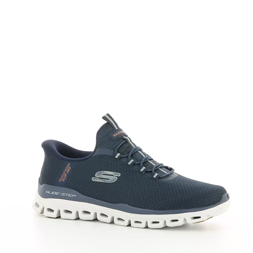 Image (1) de la chaussures Skechers - Baskets Bleu en Textile