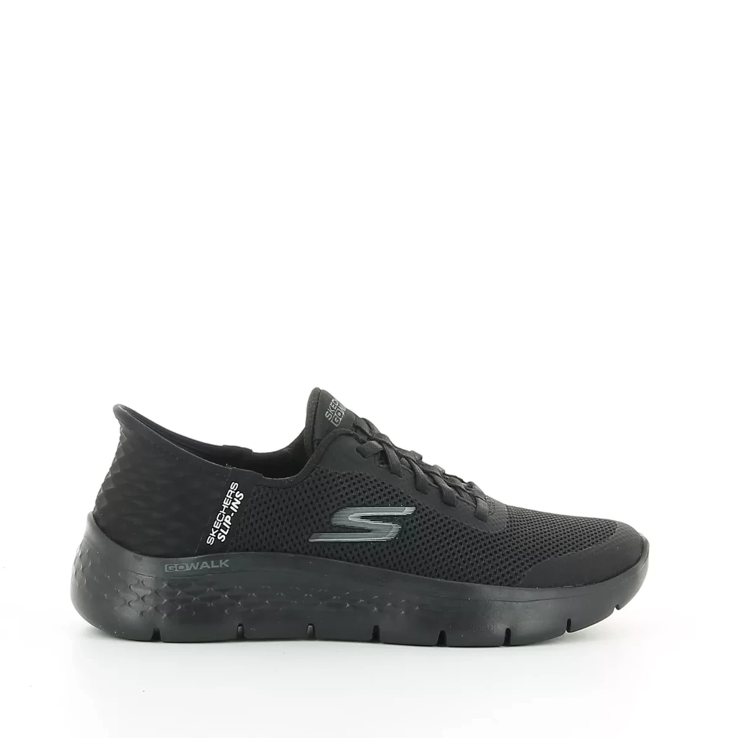 Image (2) de la chaussures Skechers - Baskets Noir en Textile