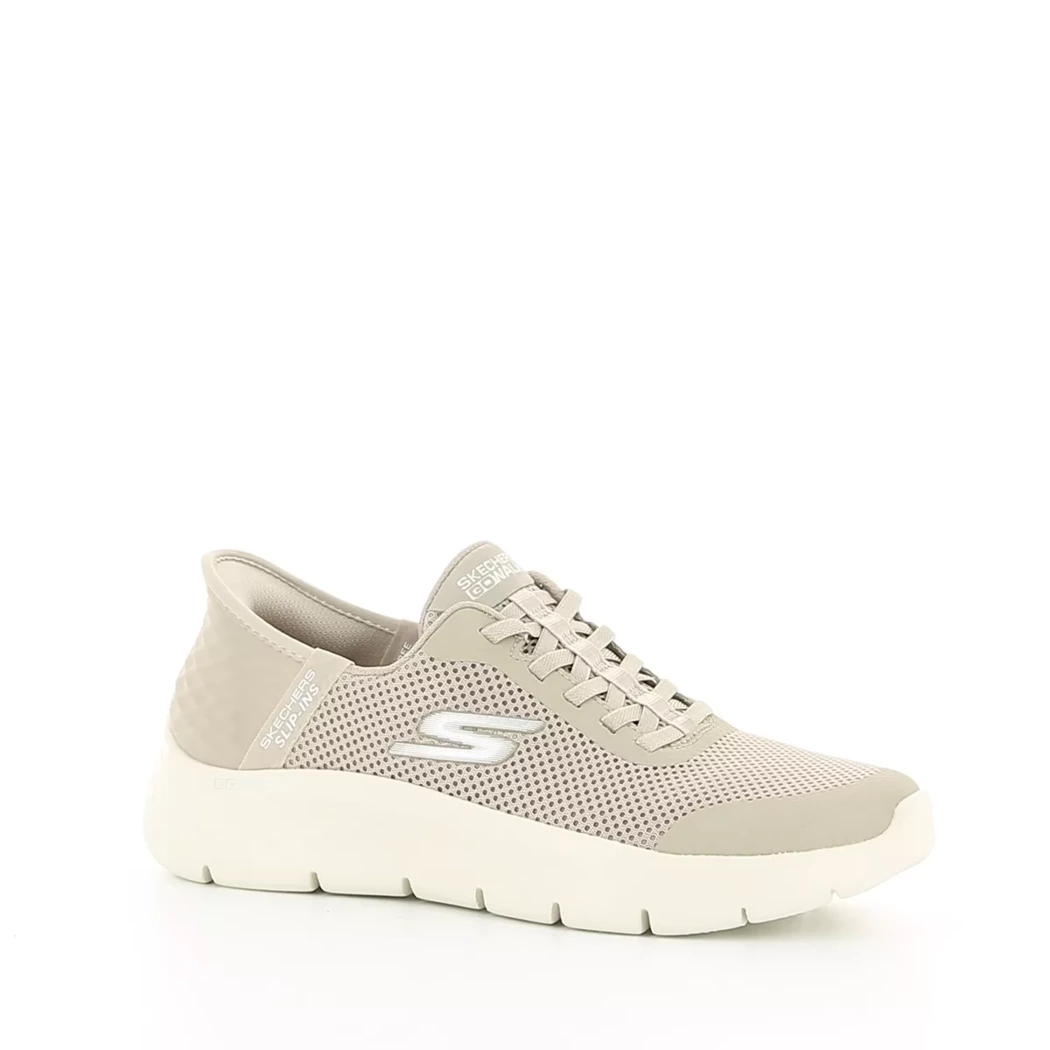 Image (1) de la chaussures Skechers - Baskets Taupe en Textile