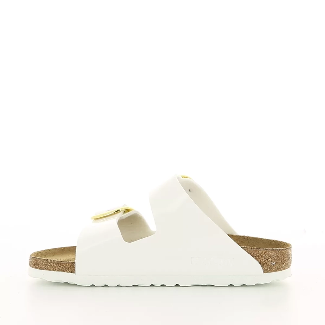 Image (4) de la chaussures Birkenstock - Mules et Sabots Blanc en Cuir synthétique