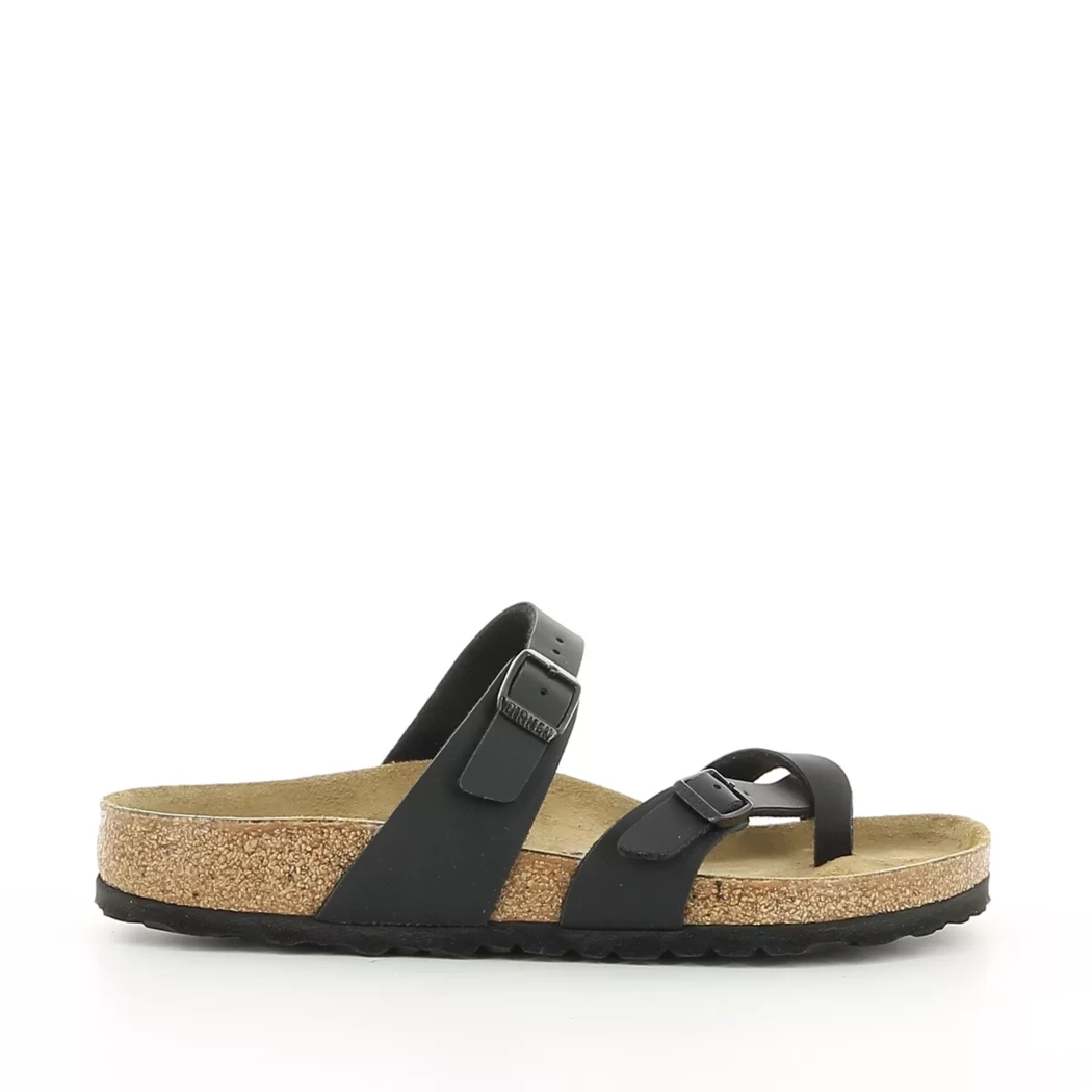 Image (2) de la chaussures Birkenstock - Mules et Sabots Noir en Cuir synthétique